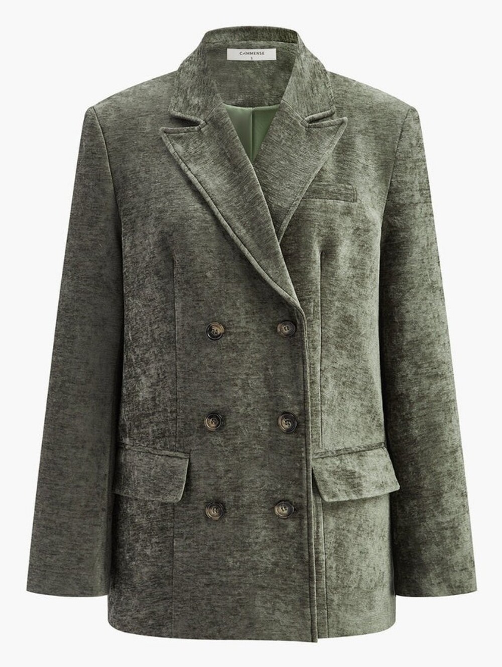NWT COMMENSE | Velvet Blazer - Picture 8 of 9